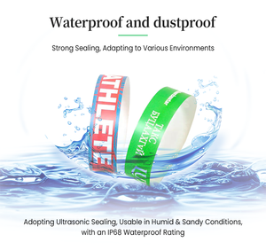 Fabricant de bracelets Tyvek de taille personnalisée Bandes d'événement étanches en gros pour l'<span class=keywords><strong>admission</strong></span> et le suivi - Product Image 4