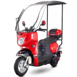 High Quality Electric Tricycle 3 Wheel Electric Motorcycle Led Display Mobility Scooter 3 Wheel Electric Motorcycle Open
