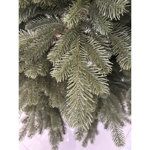 Albero di Natale Realistico Rotante da Interno 210cm (7 Piedi) con Cerniere, Completamente in PE Premium - Product Image 2