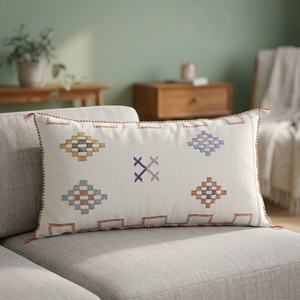 Almohadas de Seda de Cactus MARROCANAS Excepcionales - Product Image 3