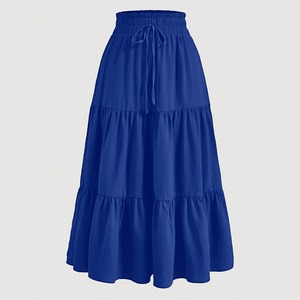 <span class=keywords><strong>Falda</strong></span> Elegante de Verano 2025, Estilo Bohemio, Línea A, con <span class=keywords><strong>Capas</strong></span>, para Mujer - Product Image 5