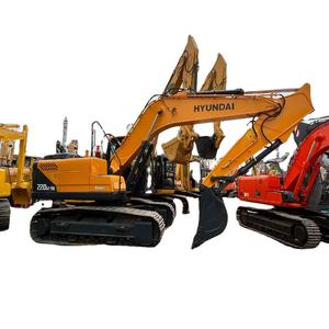 Excavatrice lourde Hyundai 220 d'origine, puissance élevée, efficacité optimale, prête à l'emploi - Product Image 1