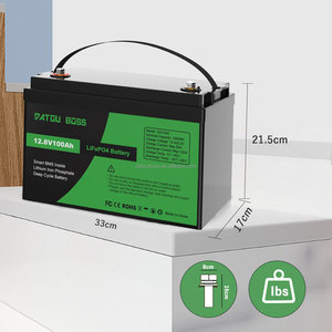 Batería de Litio Lifepo4 de <span class=keywords><strong>12V</strong></span> 100AH con Corriente de Descarga de 120A, Recargable, Disponible en Stock Local de la UE, para RV, Camping y Pesca - Product Image 4