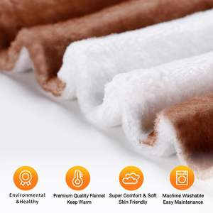 Couverture électrique multi-zones de luxe, 6 réglages de chaleur, UL ETL FCC, couverture chauffante électrique à double commande pour lit - Product Image 6