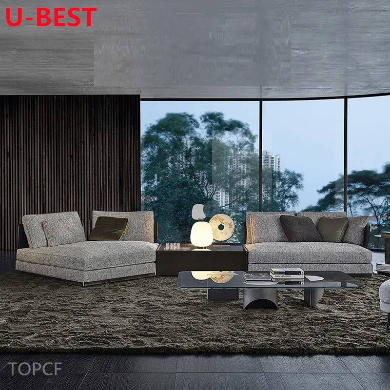 U-Best Italian Minimalist Designer West Sofa Couch Canape Divano Bankstel Muebles De Salon De Maison Furniture Living Room