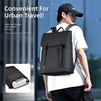 Casing Laptop Minimalis Baru Surface Pro 11 Tas TPU Model Buku Tahan Air dengan Ritsleting & Pengait Penutup Tas Bisnis Perjalanan Unisex Daypack