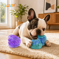 Jouet de nettoyage dentaire pour animaux de compagnie, nouveau design, non toxique, durable, en TPR, pour l'alimentation lente des chiens, fabrication Famipet, vente en gros sur mesure