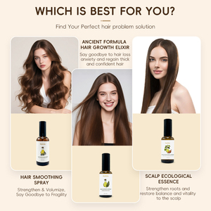 Huile Rosin Tonic Olive Curl gốc nuôi dưỡng Hydrating Detangling Nước hoa nhiệt bảo vệ hương thảo dầu sương spritz tóc phun - Product Image 3