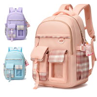 Vente en gros de sacs d'école pour enfants sacs de voyage pour filles sac à dos de grande capacité 2025 sac à dos d'école étanche à fermeture éclair