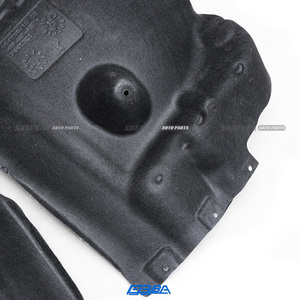 Pour Rolls-Royce Cullinan, doublures d'ailes avant gauche, section avant, noir, neuves, doublure d'arche de roue OE 51717441321 - Product Image 4