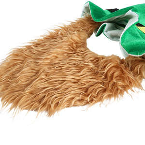 Diadema con accesorio <span class=keywords><strong>de</strong></span> barba y sombrero <span class=keywords><strong>de</strong></span> duende, trébol verde irlandés, sombreros irlandeses, <span class=keywords><strong>disfraz</strong></span> del Día <span class=keywords><strong>de</strong></span> San Patricio, superventas - Product Image 2