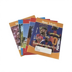 Cuaderno de Ejercicios Personalizado con Diseño de Estrella de Fútbol, Económico, para Promoción Escolar en Ghana, con Forro, Tamaño <span class=keywords><strong>C</strong></span> (18*24CM, 40 Hojas) - Product Image 3