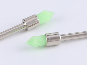 고품질 뜨거운 판매 100 개 상자에 구두 연마 브러시 팁 치과 청소 - Product Image 5