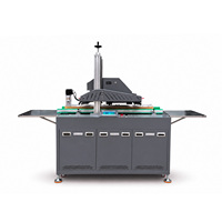 Imprimante numérique à jet d'encre CMYK automatique haute résolution 1200 DPI pour le côté des livres à couverture rigide, impression en une seule passe