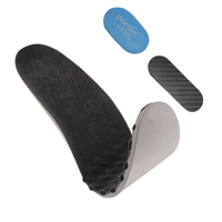 Semelles orthopédiques à soutien de la voûte plantaire, inserts en fibre de carbone pour pieds plats, stabilité sportive, semelles confortables pour chaussures