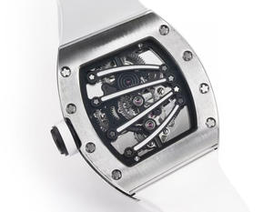 Montre mécanique automatique de sport de luxe de haute qualité avec tourbillon incrusté de diamants, bracelet en caoutchouc, résistante à l'eau, cadran à aiguilles - Hip Hop - Product Image 4