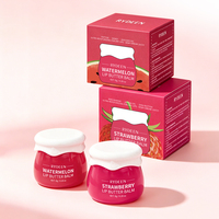 Baume à lèvres hydratant RYDEEN à la fraise et à la pastèque, avec niacinamide et peptides, pour lisser les ridules, adoucir, hydrater et nourrir les lèvres, 8g