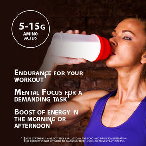 ผงอะมิโนเพิ่มความอดทนอาหารเสริมสำหรับผู้ใหญ่เพื่อเพิ่มพลังงานก่อนออกกำลังกายสินค้าตราโรงงาน - Product Image 5