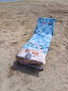 Bleu cravate teinture couleur turc serviette tissu Viscose naturel femmes hommes utiliser plage piscine maison Sauna séchage serviette lavable séchage rapide - Product Image 4