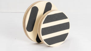 Disque rotatif en bois noir écologique avec logo personnalisé pour le fitness, le <span class=keywords><strong>Pilates</strong></span>, l'exercice, le <span class=keywords><strong>yoga</strong></span> et l'entraînement - Product Image 2