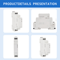 Relais monostable UENYOIEK à commande continue SPDT 10A AC/DC 12-240V à montage sur rail pour l'automatisation résidentielle