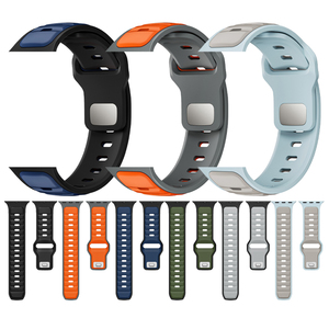 <span class=keywords><strong>Bracelet</strong></span> de montre en silicone Ultra 2 3 Sport I <span class=keywords><strong>Watch</strong></span> Straps 11/10/9/8 réglable et respirant 42/44/45/49 mm pour <span class=keywords><strong>Apple</strong></span> <span class=keywords><strong>Watch</strong></span> - Product Image 1