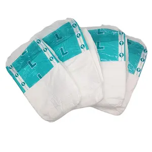 Fraldas descartáveis para adultos com embalagem de enfermagem para uso hospitalar médico de marcas próprias