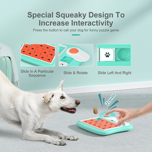 Juguetes de Rompecabezas para Perros, Dispensador Interactivo de Golosinas, Comedero Lento, Juguetes de Entrenamiento de Inteligencia para Mascotas, para la Estimulación Cerebral - Product Image 2
