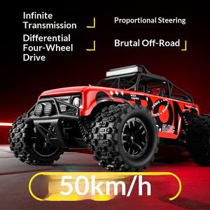 SMRC 1:18 Ölçekli Yüksek Hızlı Plastik 2 Kanallı Kullanıma Hazır Dış Mekan Kullanımı İçin Dört Çeker Çocuk Oyuncağı Sınır Ötesi - Product Image 3