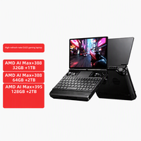 GPD Winmax3 3A PC Gaming Genggam dengan Stick Analog Kapasitif, Baterai Lepas Pasang, Prosesor AMD Ryzen AI Max395 Berkinerja Tinggi