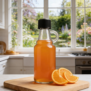 <strong>Wholesale</strong> <strong>Custom</strong> Direct Sales 30ml <strong>Mini</strong> Portable Flat-Handled Glass Wine <strong>Bottles</strong> Suitable for Whiskey Vodka and Fruit Juice - Product Image 5