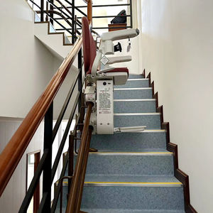 Personnalisé bon <span class=keywords><strong>prix</strong></span> pliable courbe <span class=keywords><strong>monte</strong></span>-<span class=keywords><strong>escalier</strong></span> chaise élévatrice stable sans fil télécommande chaise élévatrice - Product Image 4