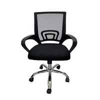 Chaise de bureau ergonomique avec support lombaire réglable, chaise de bureau en maille avec appui-tête pour la maison et le bureau, vente en gros personnalisée