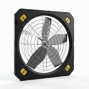 Ventilador de Panel Industrial de 45'' con Motor EC de Alta Eficiencia, 380V, para Montaje en Techo en Almacenes y Áreas Públicas, Ventilador de Refrigeración por Aire - Product Image 5