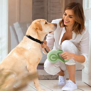 Correa para perros de 3M y 5M para perros pequeños y gatos, correa retráctil automática de nailon para cachorros, correas para caminar y correr, suministros para mascotas - Product Image 6