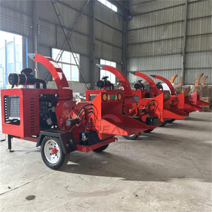 EU Gasoline Branch Logger Wood Chipper Shredder Firewood Processor Forestry <b>Mulcher</b> Branch Self Feeding Wood Chipper - Product Image 4