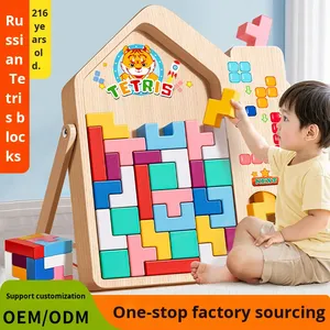Cho <span class=keywords><strong>Tetris</strong></span> khối xây dựng tự làm đồ chơi câu đố giác ngộ suy nghĩ đồ chơi cho bé 3 chàng trai & 6 cô gái Giáo Dục Đào Tạo não công cụ - Product Image 5
