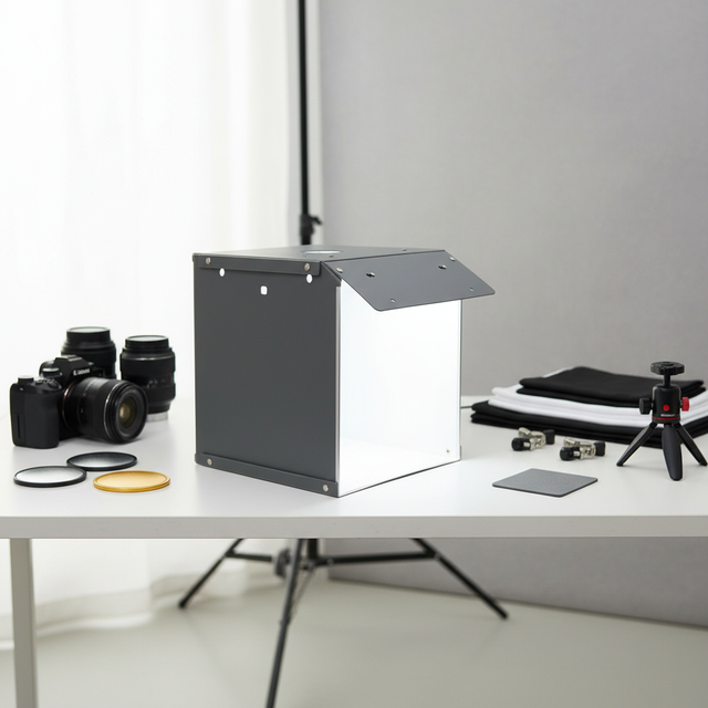 SANOTO F40 Studio Box Portable LED Light Picture Tent Foldable Soft Lamp Box for Photography Professional Photographic Lighting