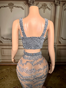 Novance Y5018 Prodotti di Grande Successo Abito da Ballo di Lusso con Strass e Piume Temperamento Fatato Abiti da Sera per Festa di Diploma - Product Image 6