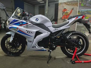 72V moto <span class=keywords><strong>elettrica</strong></span>-Little Ninja V6 Drag Race usato moto elettrico con 3000W di potenza per le corse su strada - Product Image 3