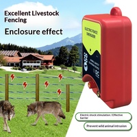 Pulse DC-aangedreven elektronisch veescherm systeem voor varkens, runderen en schapen, complete boerderij elektrische afrastering besturingseenheid TT-P2