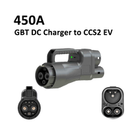 Adaptateur GBT vers CCS2 DC, Adaptateur de prise GBT vers prise CCS2 DC, Adaptateur CCS Combo 2 vers GBT, Adaptateur GBT vers CCS 450A > 400A 300A