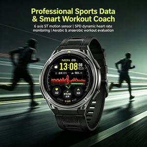 <span class=keywords><strong>Reloj</strong></span> <span class=keywords><strong>Inteligente</strong></span> Deportivo a Prueba de Agua IP69 5ATM para <span class=keywords><strong>Hombre</strong></span>, Android iOS, Monitores de Ritmo Cardíaco, GPS, Smartwatch para <span class=keywords><strong>Hombre</strong></span> - Product Image 4
