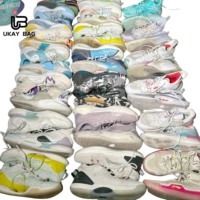 Sepatu Basket Bekas China 5 Merek Sneakers Merek Olahraga Cina Sepatu Bekas untuk Pria Zapatos De Baloncesto Ukay Bales