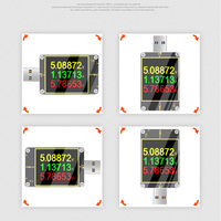 ATORCH T18 UD18 USB3.0 1.8 Inch TFT LCD DC Digital Voltmeter & Ammeter Power Bank 3.6-32V/0~5.1A 1-9 Menit Penundaan Bersertifikat CE/RoHS