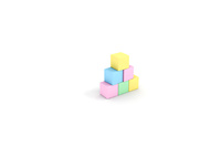 Équipement de jeu doux pastel Aire de jeux intérieure à vendre