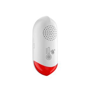 Hygromètre thermomètre intelligent Tuya WiFi, moniteur d'intérieur avec alerte sonore de 80 dB et alarme lumineuse, matériau ABS - Product Image 1