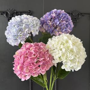 3D French Style Hydrangea <b>Artificial</b> <b>Flower</b> Wedding Decoration Floral <b>Arrangement</b> Home Decor Desktop Placement - Product Image 3
