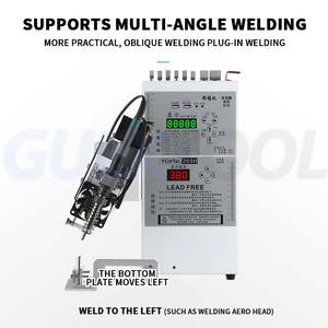 Machine à <span class=keywords><strong>souder</strong></span> semi-automatique à commande au pied, machine à <span class=keywords><strong>souder</strong></span> à fil, fer à <span class=keywords><strong>souder</strong></span> USB avec prise aviation - Product Image 3