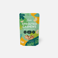 Sacs en plastique personnalisés sans MOQ, pochettes debout mates imprimées, résistantes à l'humidité, en aluminium et en mylar, avec fermeture éclair pour l'emballage du thé et des aliments
